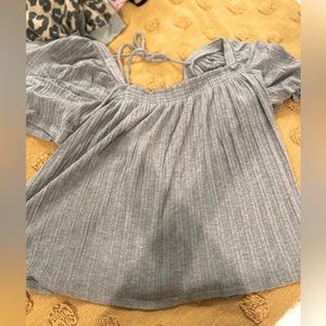 Buckle Gray Summer Top